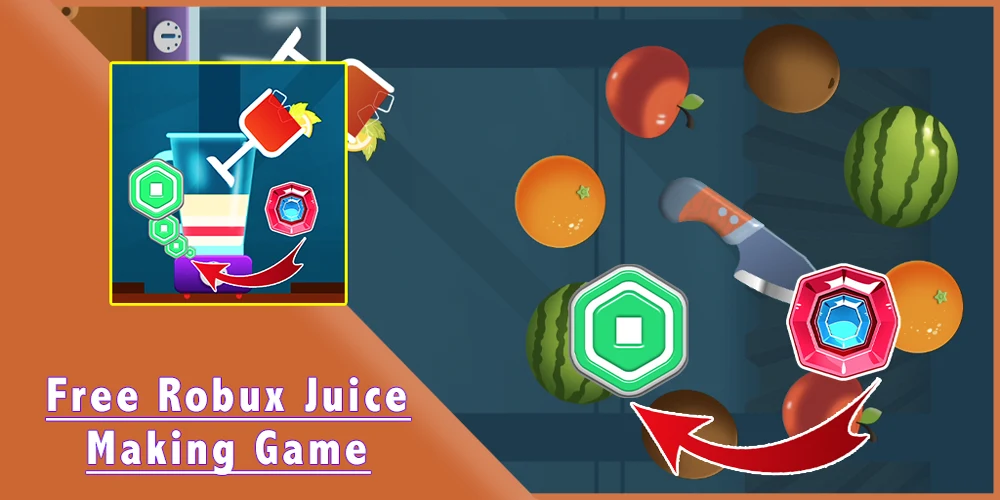 Free Robux Juice Making Game - screenshot